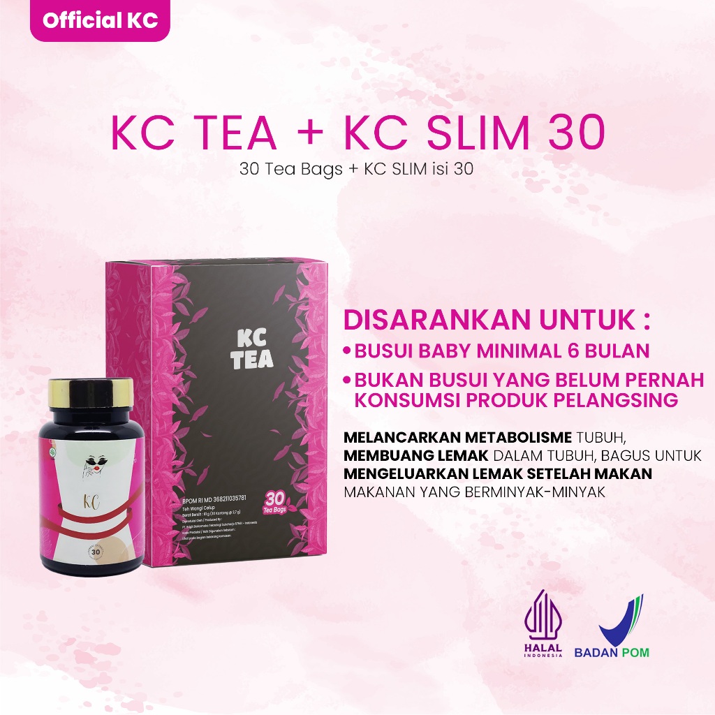 

PAKET TEACAPS - 30 Teh Herbal + KC 30 KAPSUL