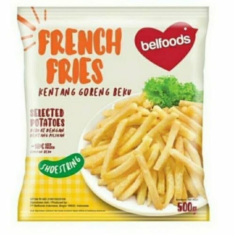 

BELFOODS KENTANG SHOESTRING 500GR