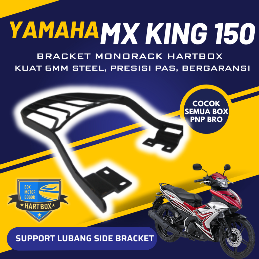 Bracket Breket Behel Braket Box Motor YAMAHA MX King 150 EXCITER