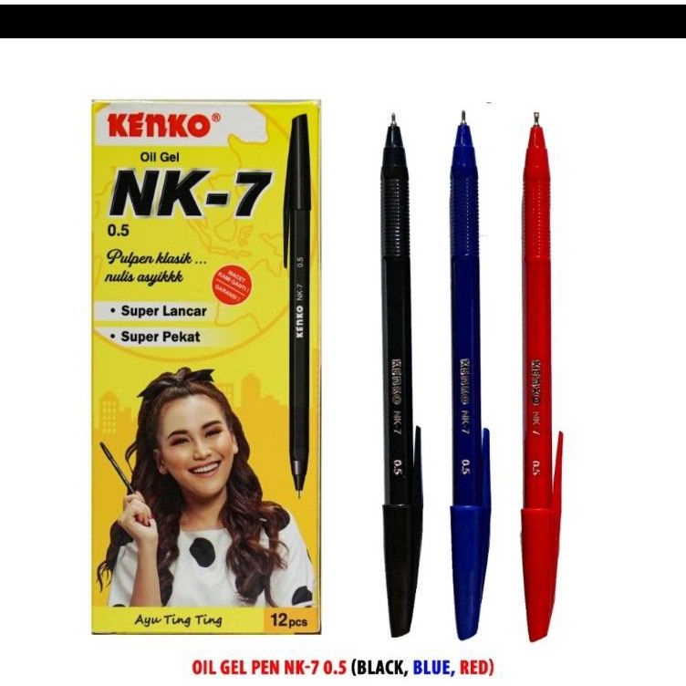 

otPromo Pulpen Standar Kenko NK7 LUSIN 66
