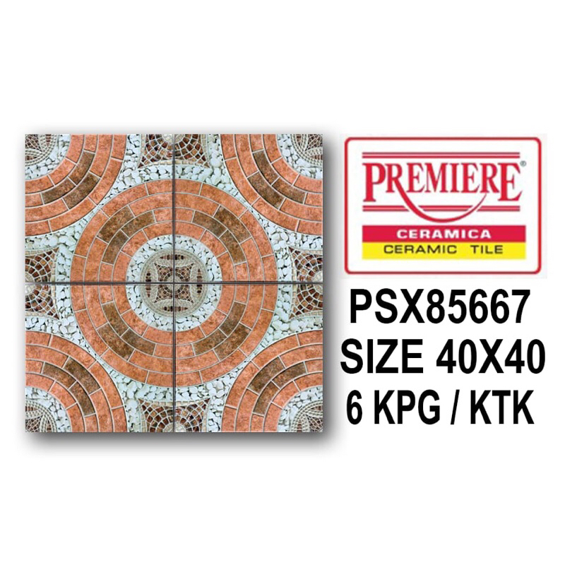 Keramik Teras | Keramik Halaman | Keramik Carport Ukuran 40x40 PSX85667