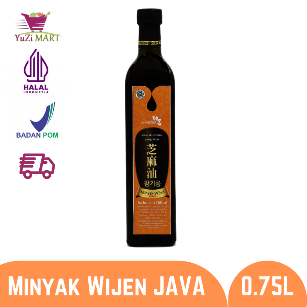 

MINYAK WIJEN JAVA SUPER FOOD 750 ML / SESAME OIL JAPAN