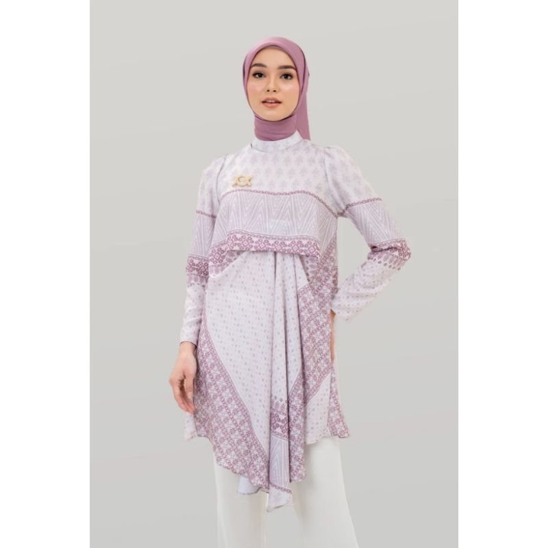 Sale Sambas Tunic in Pale Blossom size M by Wearing Klamby  (Ready Bisa COD)
