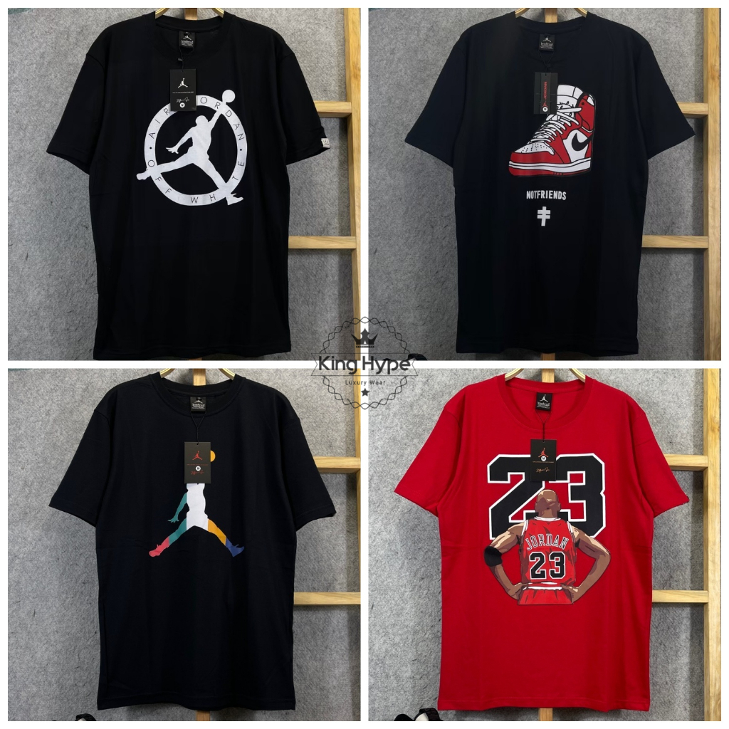 Kaos Tshirt Jordan A1r J0rdan Mirror 1:1 Original Unisex Premium Fulltag