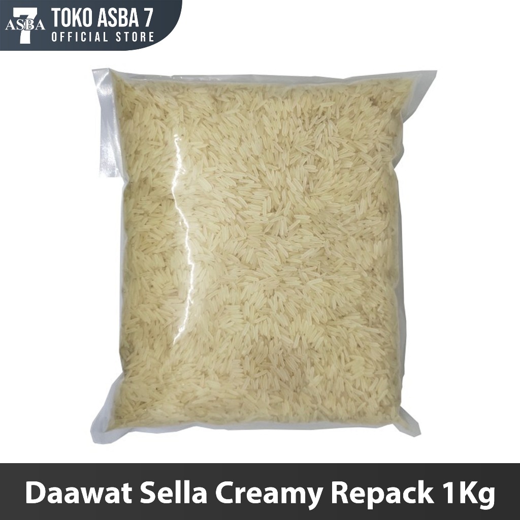 

DAAWAT SELLA CREAMY BASMATI REPACK 1KG