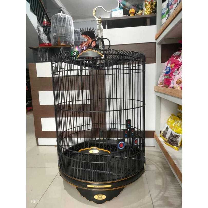 Sangkar Murai BnR No 2 Hitam Bambu Premium Termurah