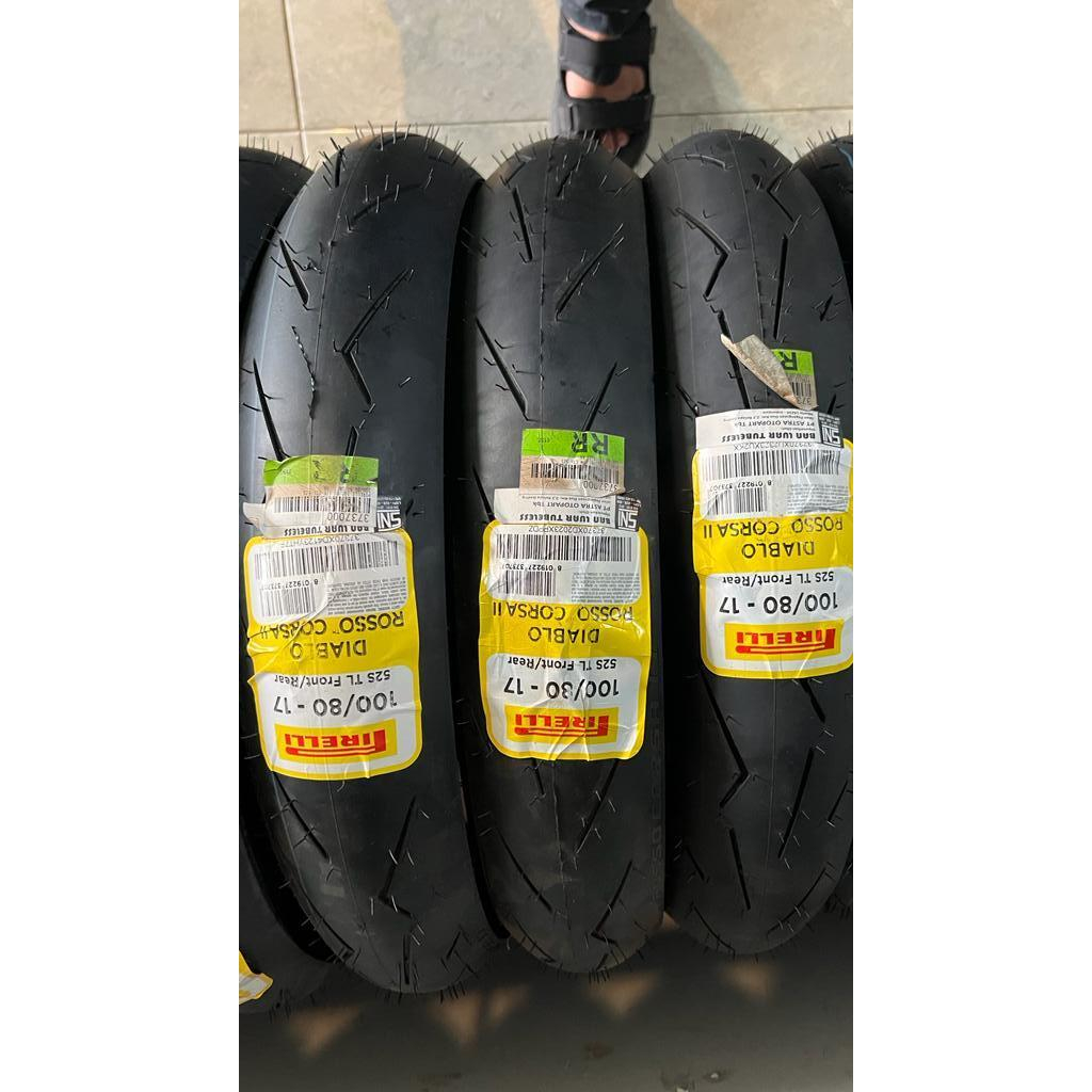BAN PIRELLI CORSA 2 100/80 - 17