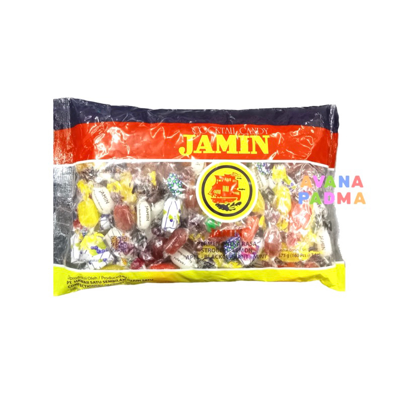 

Permen Jamin Aneka Rasa (160pcs) (575g)