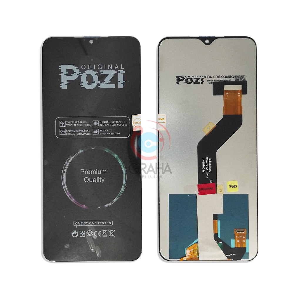 LCD INFINIX HOT 10 PLAY / HOT 11 PLAY / X688 / X688B ORI POZI FULLSET TOUCHSCREEN
