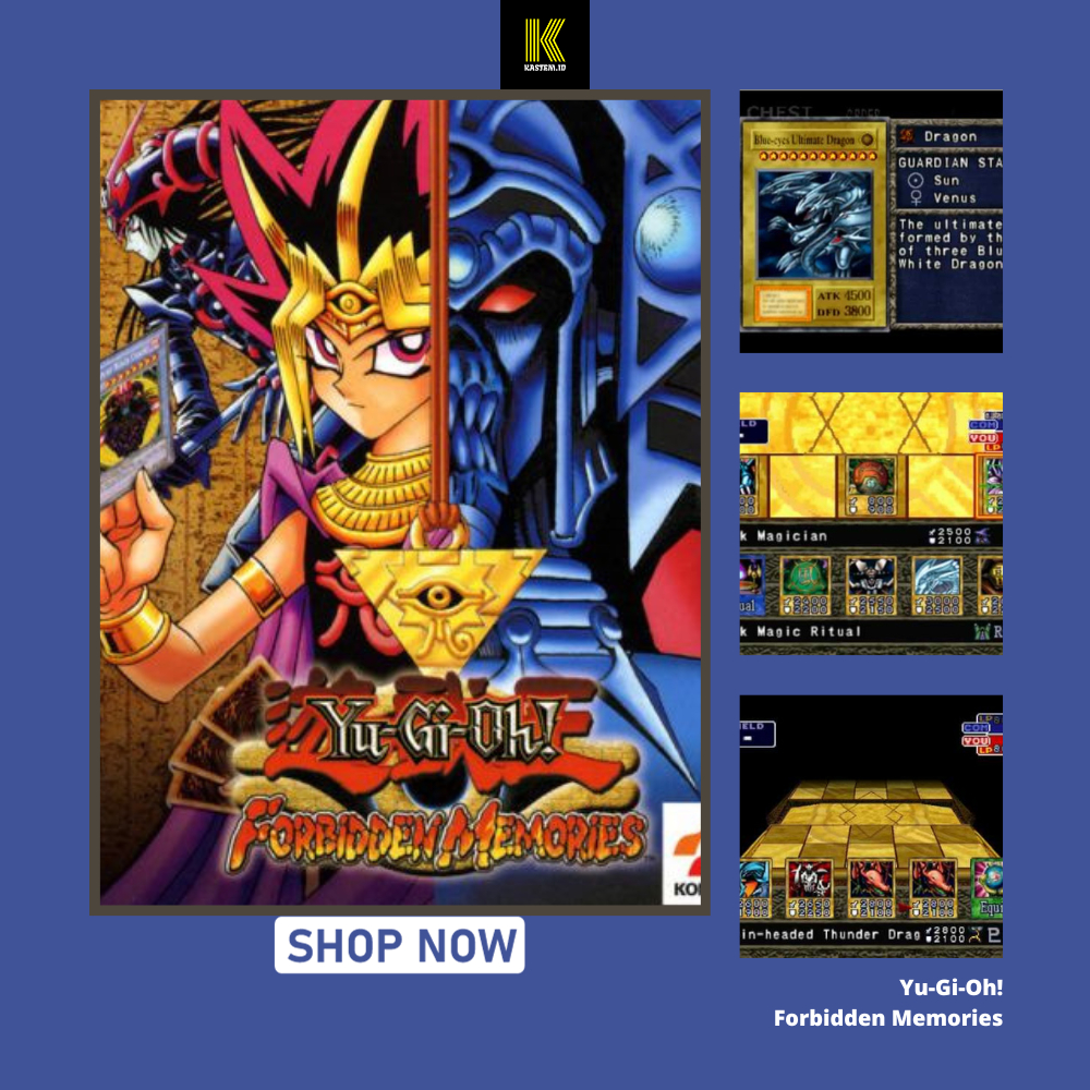 Yu-Gi-Oh Forbidden Memories | Bisa Main di Android atau PC | Bonus Emulator