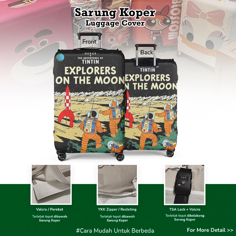 Tintin : Explorers on the moon - Sarung Koper / Pelindung Koper
