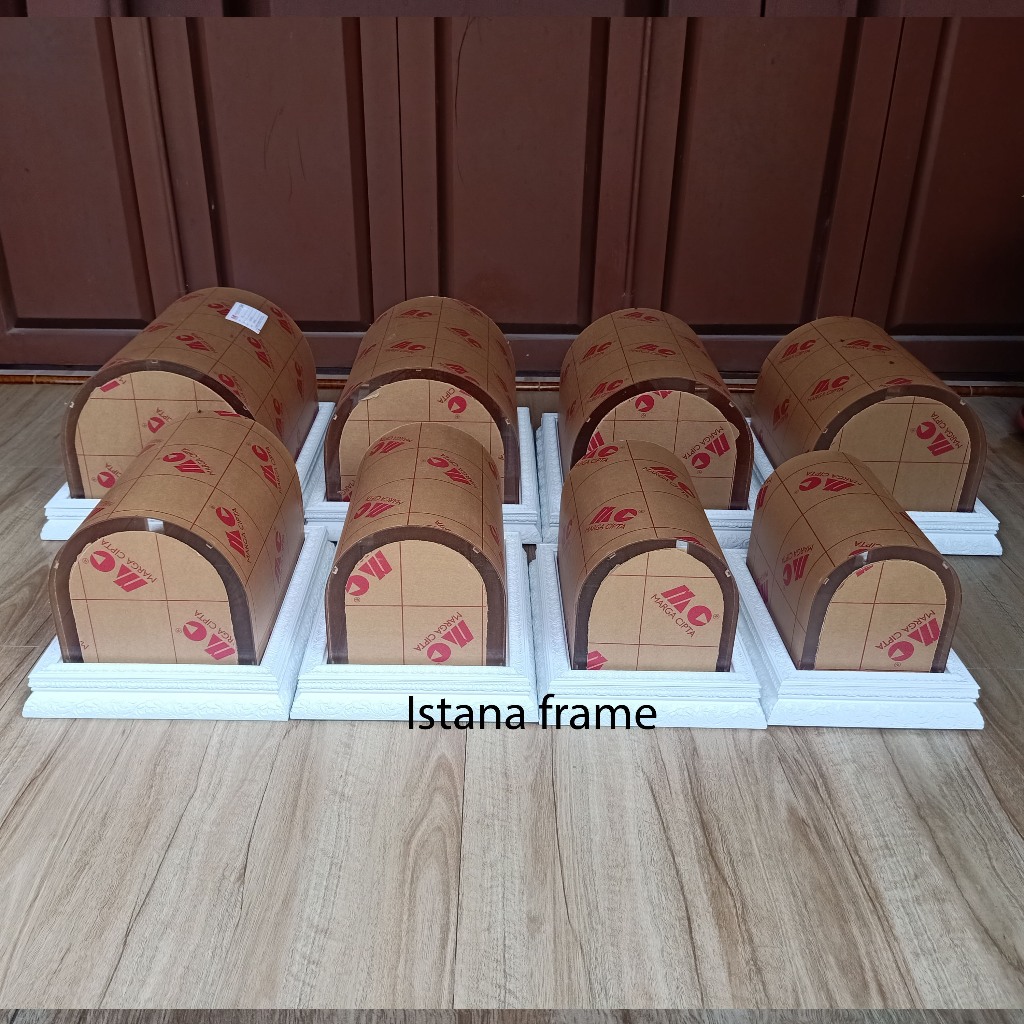 PAKET SESERAHAN NIKAH // DOUBLE FRAME  II KOTAK BAKI SESERAHAN UKIR TUTUP AKRILIK OVAL