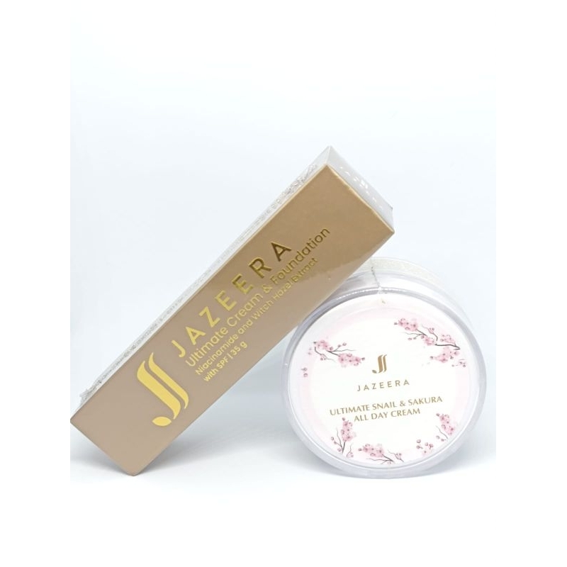 PAKET JAZEERA CREAM + FOUNDATION