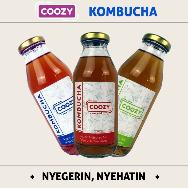 

Kombucha Series (Black tea, Green tea, Jasmine tea)