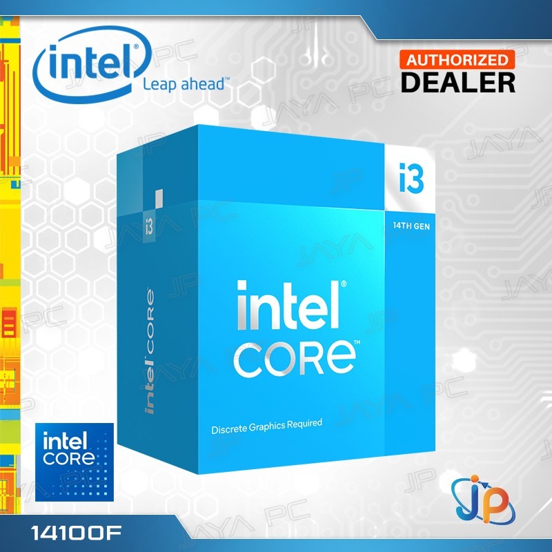 Processor Intel Core I3 14100F Box Raptor Lake Socket LGA 1700