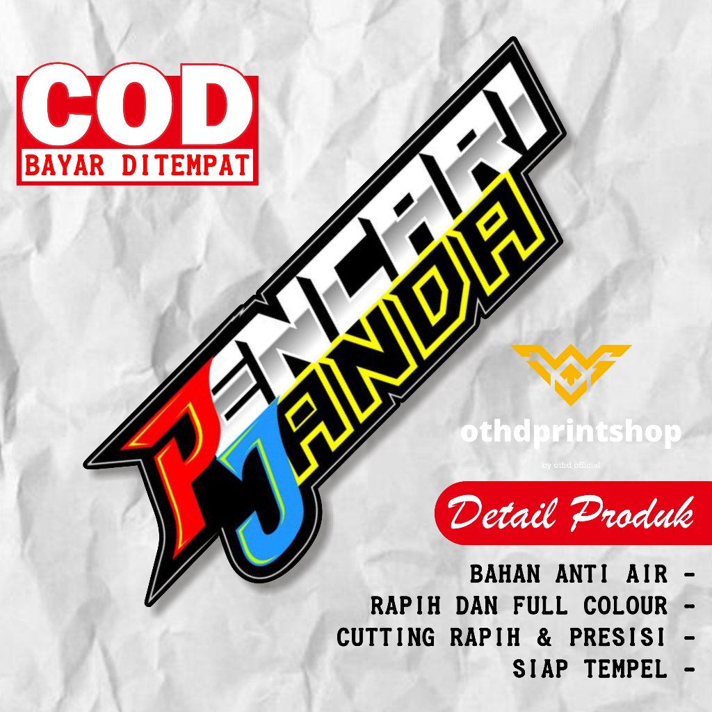 

Sticker Stiker PENCARI JANDA princutt Stiker Bahan Vinil Tahan Air Waterproof