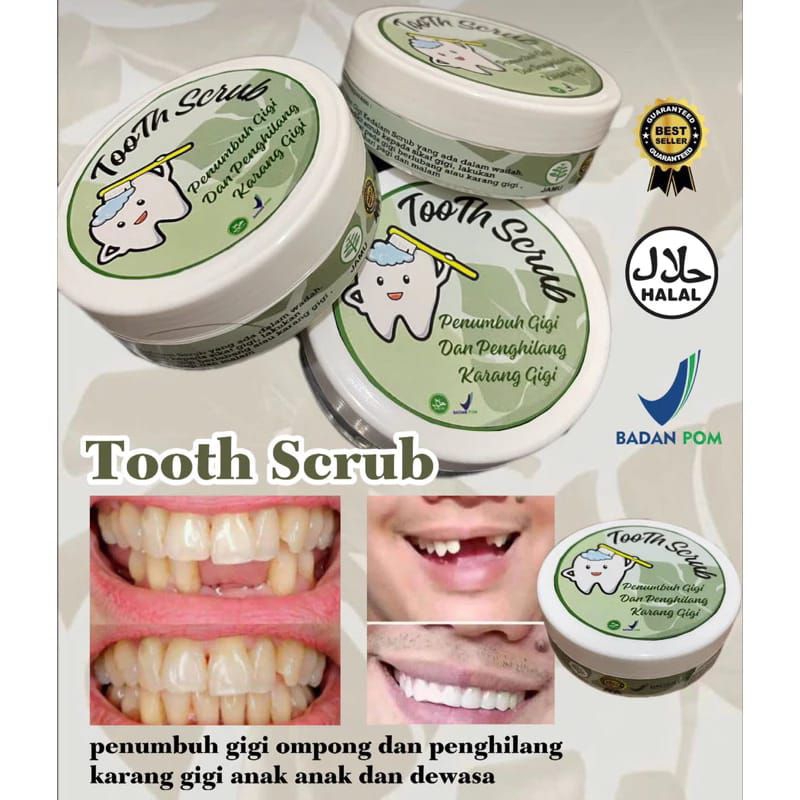 PENUMBUH GIGI ALAMI - Gigi Ompong Tertambal Lagi // Gigi Patah Rapih & Bersih // Gigi KroposPENUMBUH