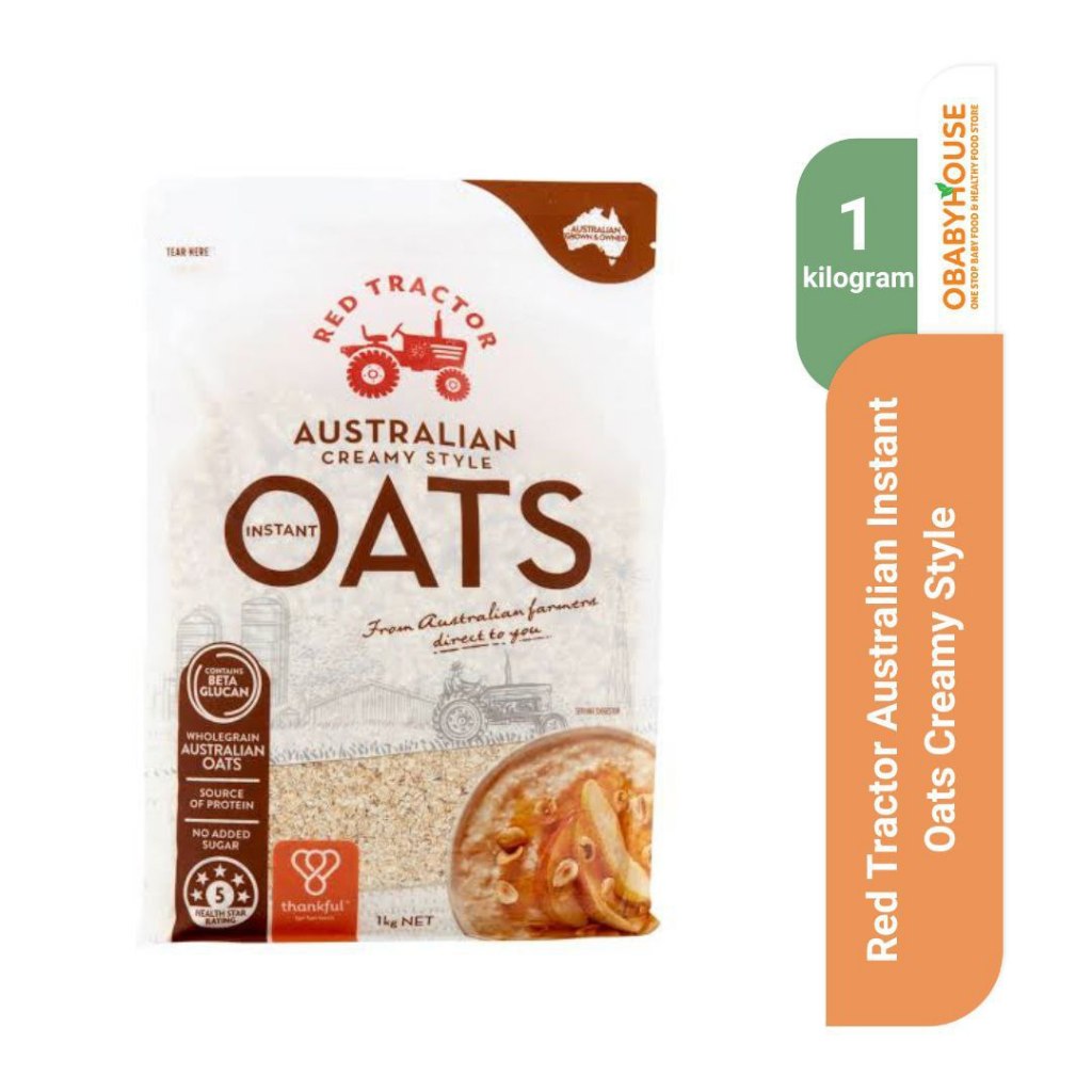 

Red Tractor Australian Instant Oats Creamy Style 1 Kg