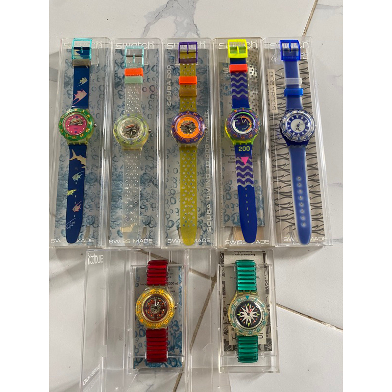jam tangan swatch standar gent original