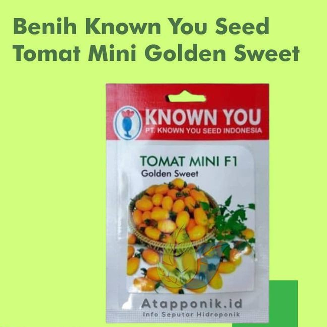benih bibit tomat cherry mini kuning golden sweet