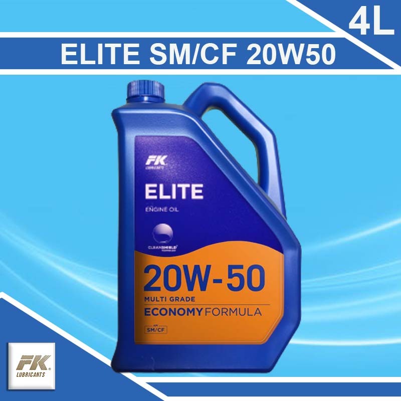 oli, oli fk massimo, oli fk, elite sm/cf, 20w50, 4 liter