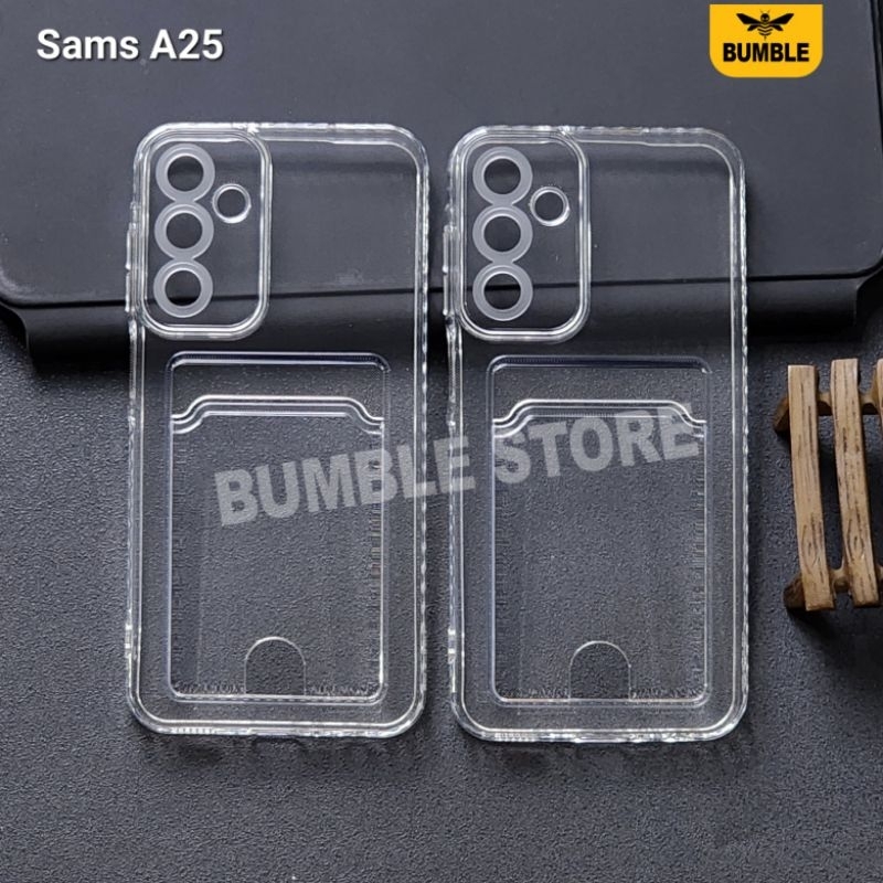 Samsung A25 5G Samsung A15 5G LTe  Softcase Clear Card Case Bening Slot Kartu Case Samsung A15 4G A1