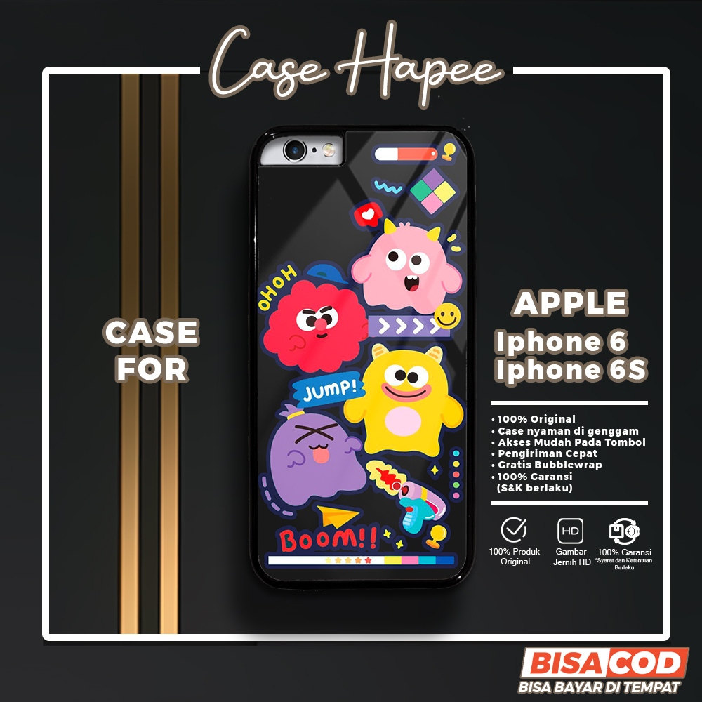Case Iphone 6 6s Casing Iphone 6 6s [BTRI] Casehapee Case Glossy Case Aesthetic Custom Case Premium 