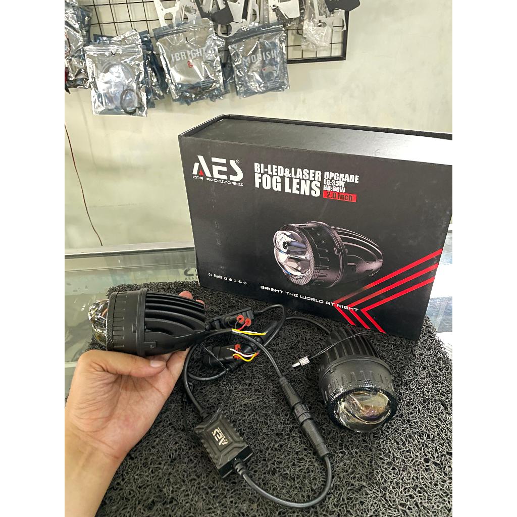 Projector Biled AES Foglamp Mini 2 Inch (Laser) Brecket Honda
