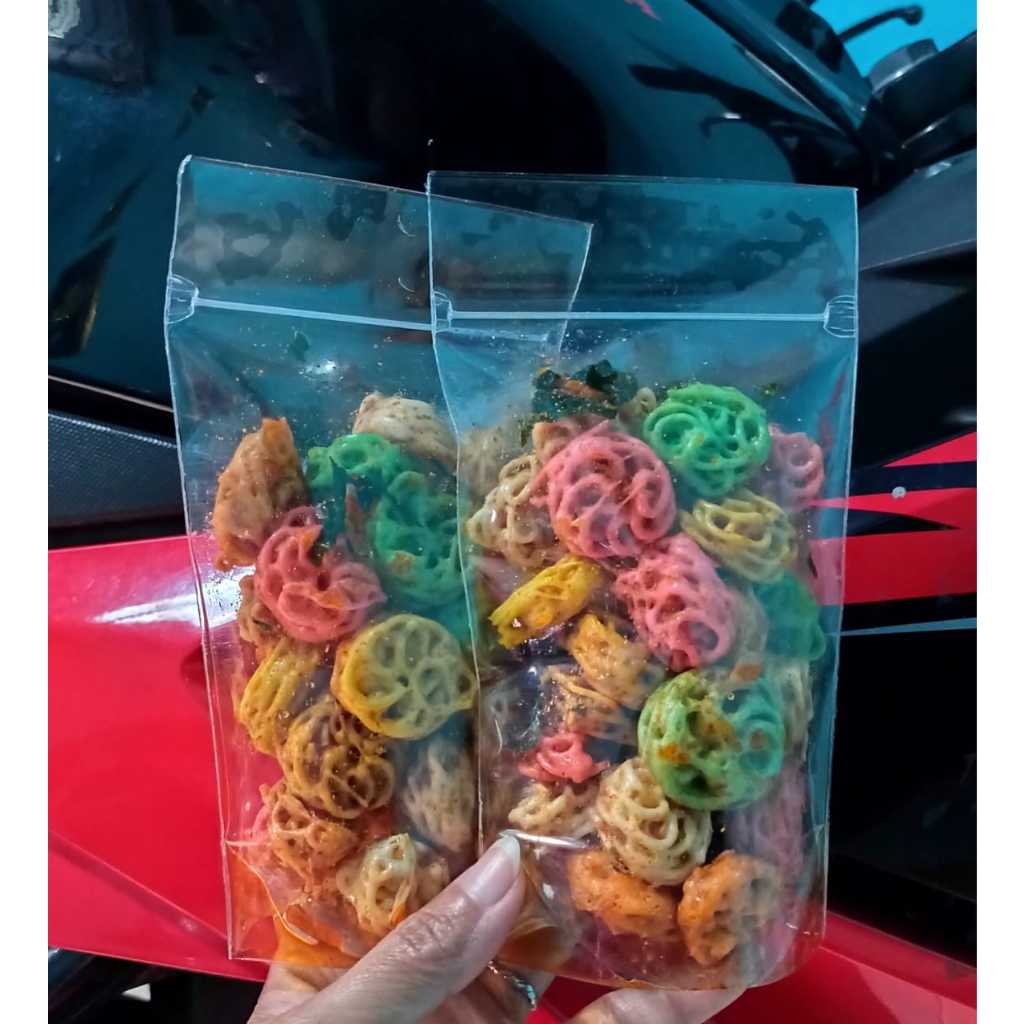 

Sebring Mawar Bantet Kriuk Pedas Bawang Daun Jeruk 80gr