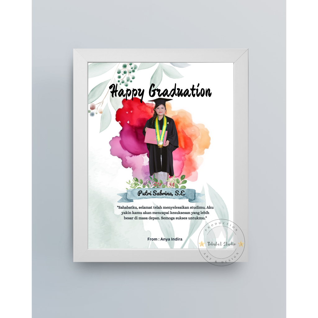 Foto 5R,10R&A4 / Kado ulang tahun Gift Ultah Pacar / Kado Perkawinan / Kado Wisuda / Cetak Frame Fot