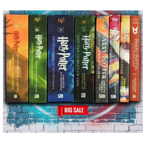 

PAKET DISKON Novel HARRY POTTER – J.K Rowling