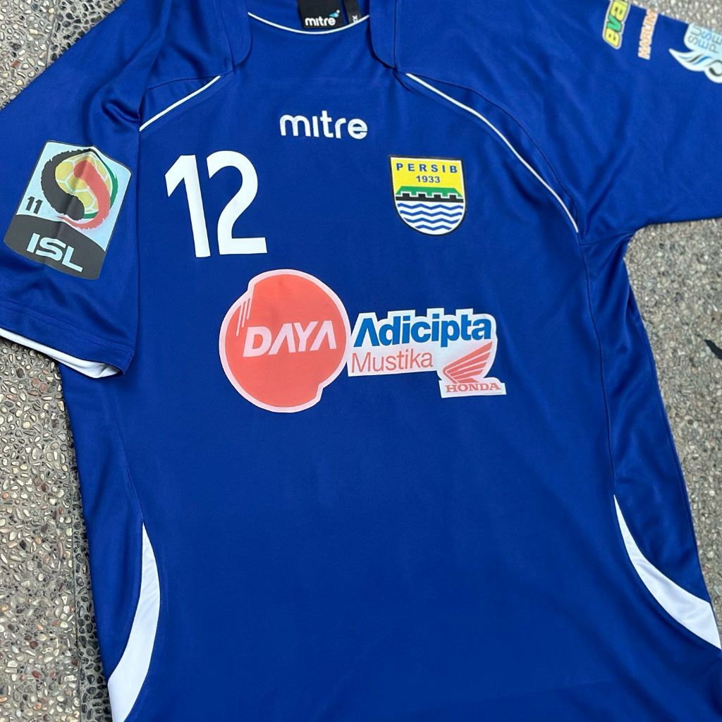 Jersey Persib Home 2011-2012 Player Issue (ALAM SHAH 12)