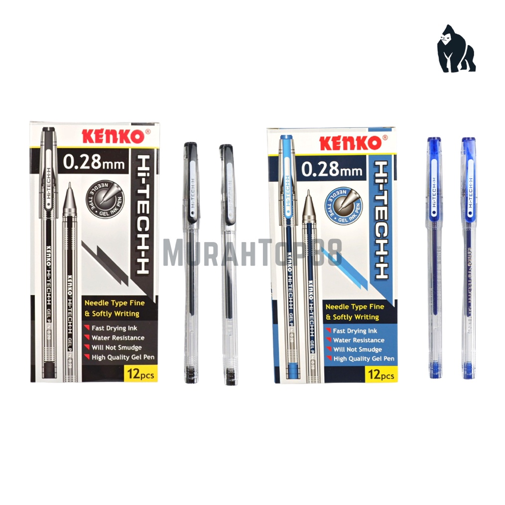 

ART B58Z Pulpen Kenko Hi Tech 28 mm Ballpoint Pen Tinta Gel HiTechH 28mm PER LUSIN