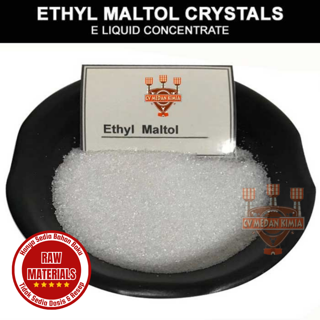 

Premium Ethyl Maltol 50gram Etil Maltol 50 gram
