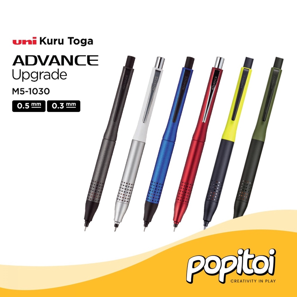 

ART U9K UNI Kuru Toga Advance Upgrade Model Mechanical Pencil 3 5 mm Kurutoga pensil mekanik cetek