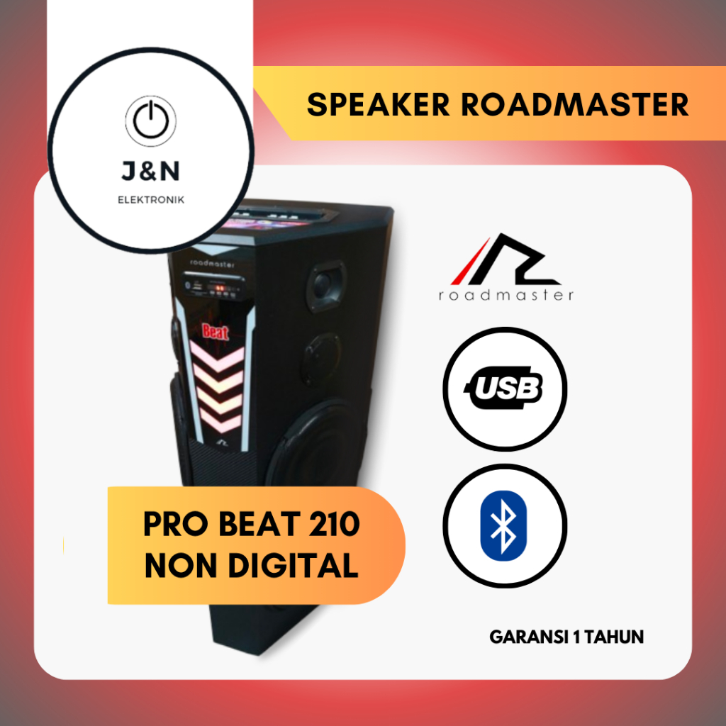 SPEAKER AKTIF ROADMASTER PRO BEAT 210 MANUAL SERIES