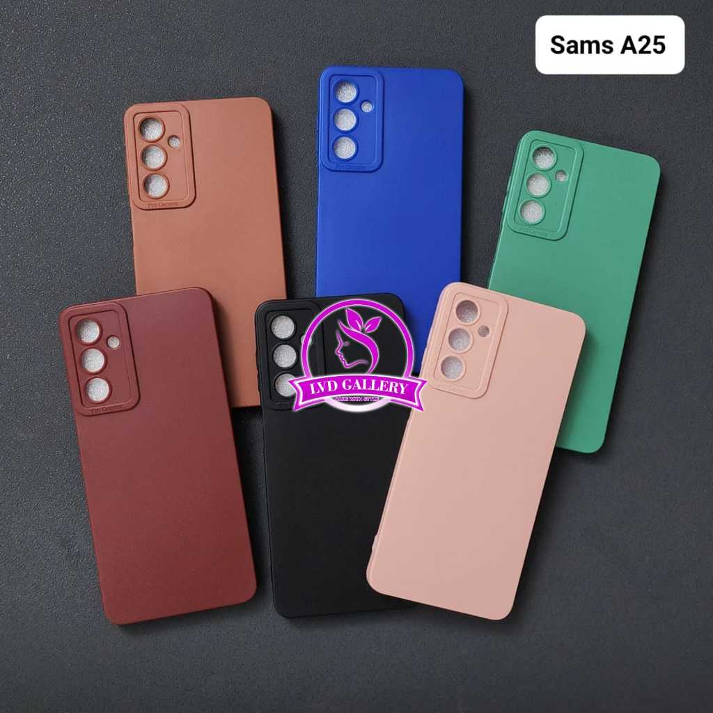 Soft Case Samsung A25 5G Samsung A15 4G Samsung A15 5G Case Liquid warna Silicone Pro Camera Premium