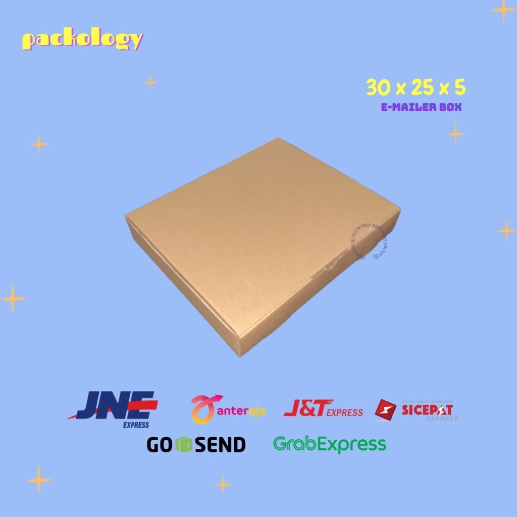 

(100 Pcs) Kardus 30x25x5 cm | Box Die Cut dan Easy Usage | Box Bingkai Foto 10R