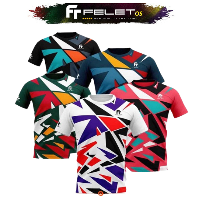 FELET 3606B - BADMINTON SHIRT GRAPHIC TEE ORIGINAL FELET