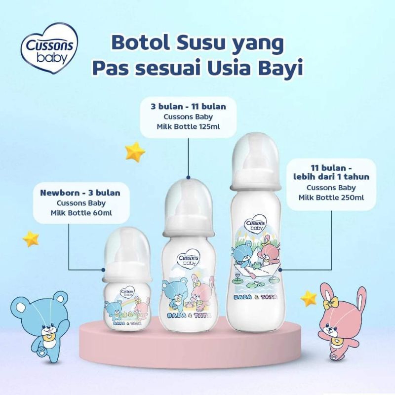 cussons baby milk botle/ botol susu cussons/ dot cussons