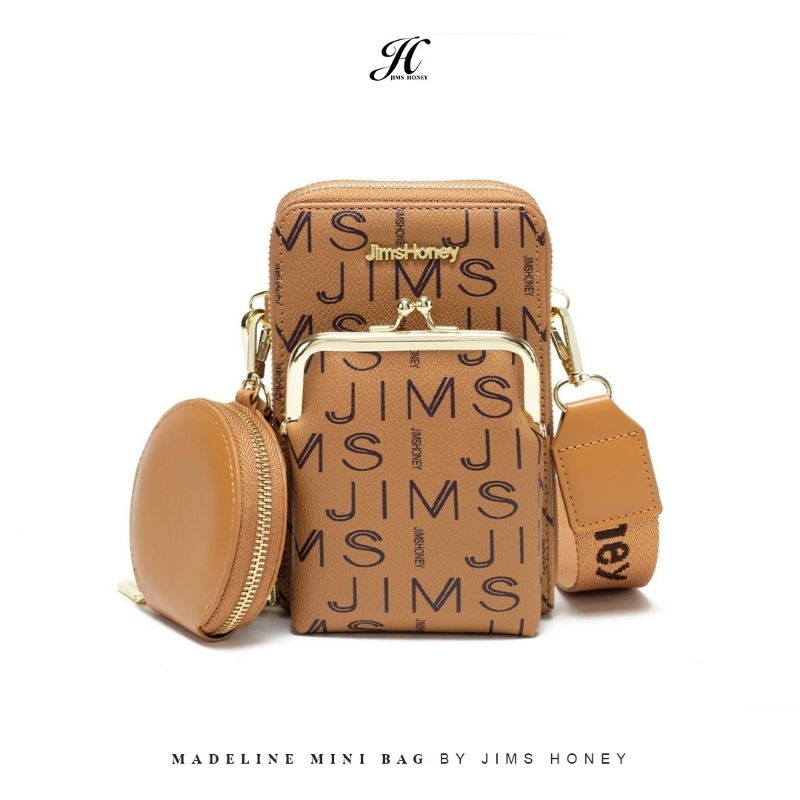 Jims Honey - Madeline Mini Bag Tas Hp Selempang Kecil Wanita Import