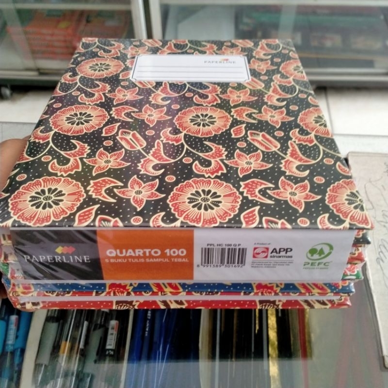 

BUKU TULIS QUARTO 100 LEMBAR HARD COVER