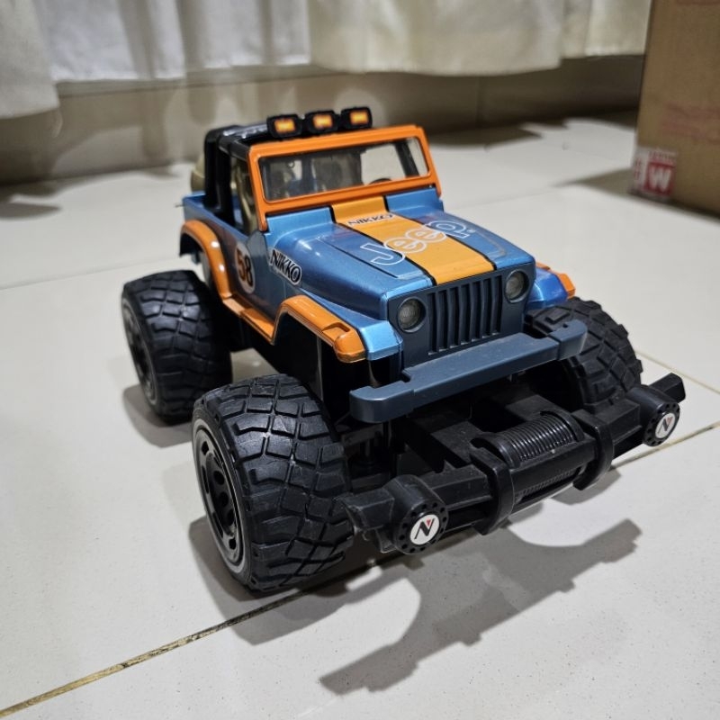 nikko RC JEEP wrangler (PRELOVED)/MAINAN MOBIL jeep/ mainan mobil remote