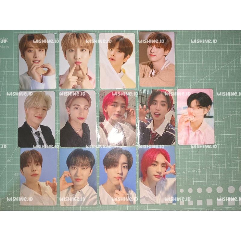 Nacific R 8 9 11 12 13 4cut photobox Lenti PC Photocard Stray Kids bang chan lee know changbin Hyunj