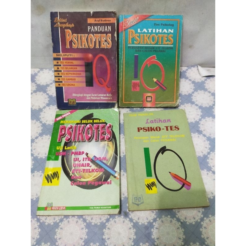 PANDUAN PSIKOTES/ LATIHAN PSIKOTES/MEMAHAMI SELUK BELUK PSIKOTES