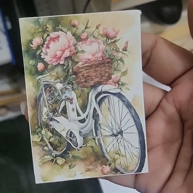 

8pcs The peonies Garden Aesthetic stiker 2