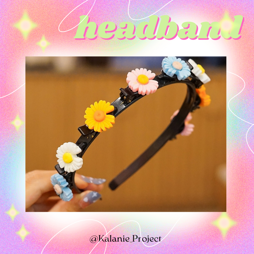 Kalanie - Bando Jepit  daisy K44