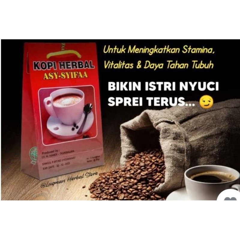 

Kopi Herbal Asy Syifa Khusus pria dewasa 100% original