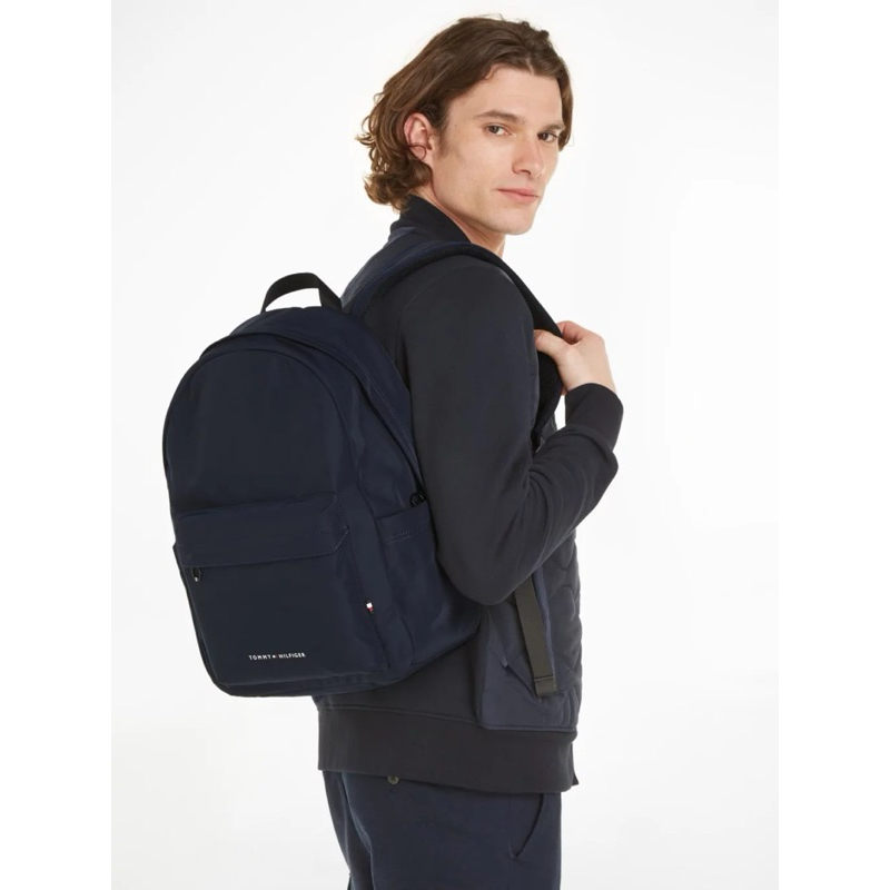 TAS BACKPACK TOMMY HILFIGER SKYLINE NAVY ORIGINAL AUTHENTIC