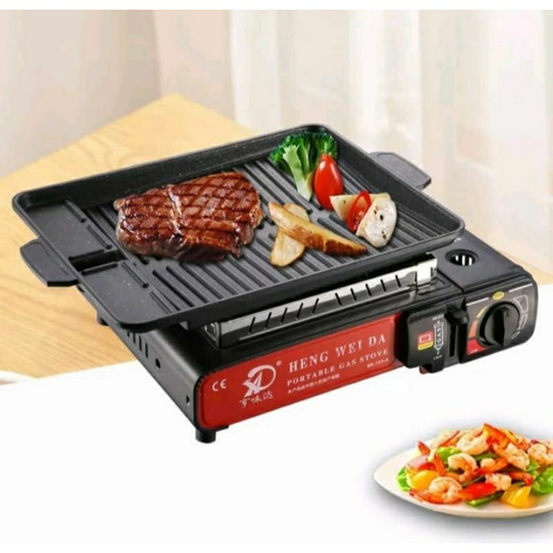 UGO KOREAN BBQ  Grill Pan Berbeque Alat Pemanggang